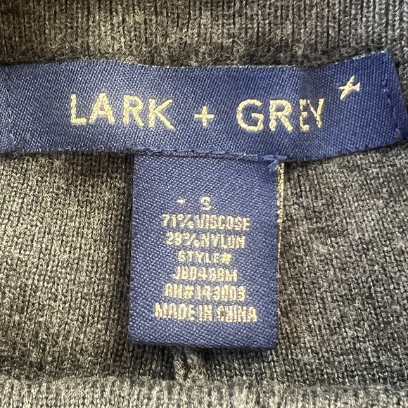 Lark & Grey Womens pull on gray cargo sweatpants, size small - Picture 6 of 6
